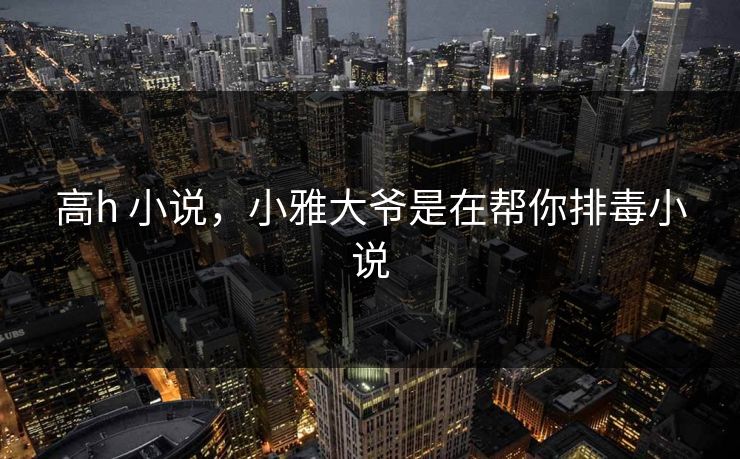 高h 小说，小雅大爷是在帮你排毒小说